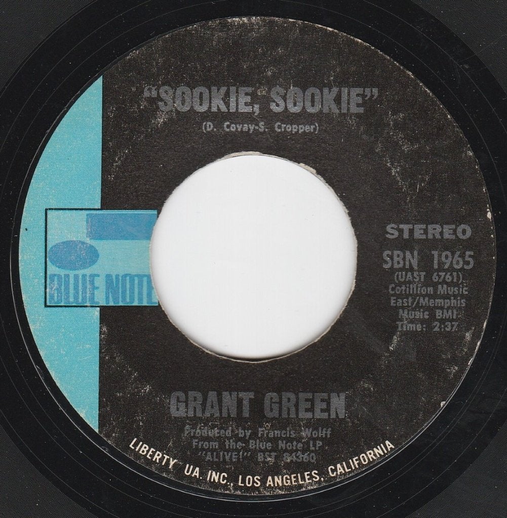 Grant Green/Sookie, Sookie * Popcorn Instru. *, Cd's en Dvd's, Gebruikt, 7 inch, Overige typen, Jazz