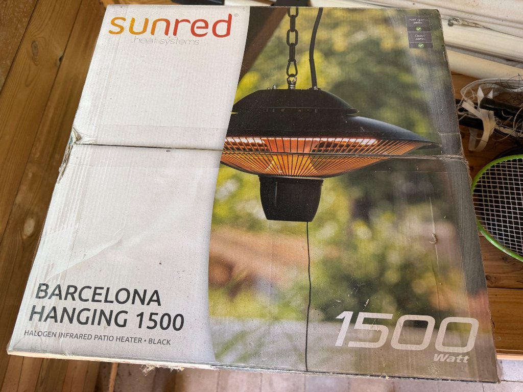 Patio heater, Tuin en Terras, Plafond, Draaibaar, Nieuw, Ophalen