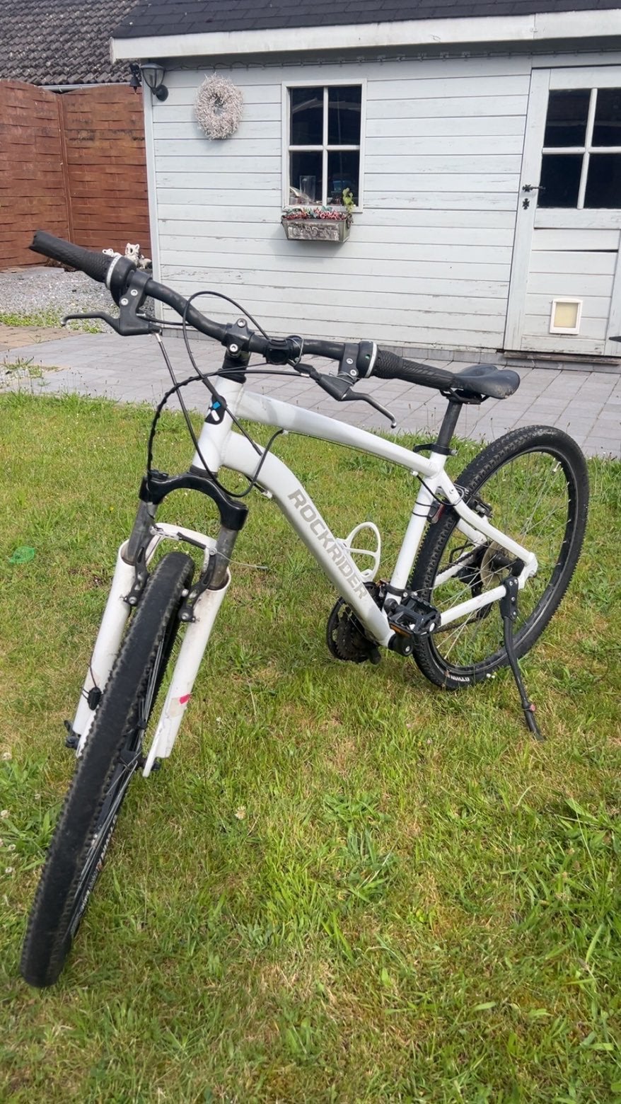 Witte rockrider fiets, Vélos & Vélomoteurs, Vélos | VTT & Mountainbikes, Enlèvement ou Envoi, Comme neuf