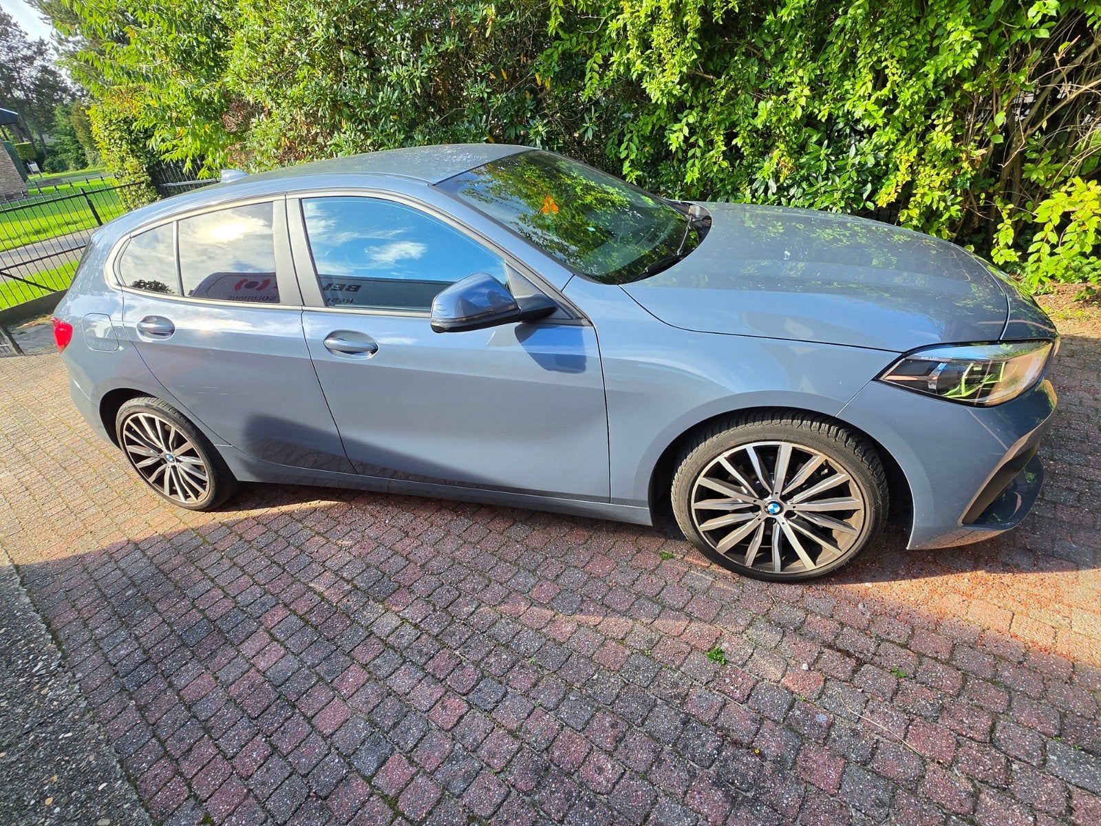 BMW 118 D, Automaat, 1995 cc, Alarm, Grijs