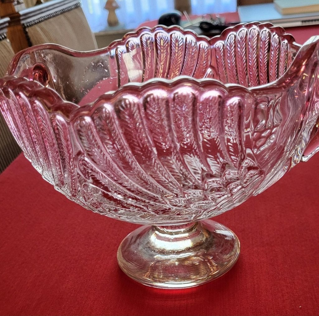 glazen fruitschotel, Ophalen