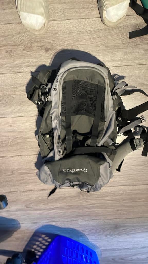 Quecha Forclaz Trekrugzak, Bijoux, Sacs & Beauté, Sacs | Sacs à dos, Enlèvement ou Envoi, Comme neuf