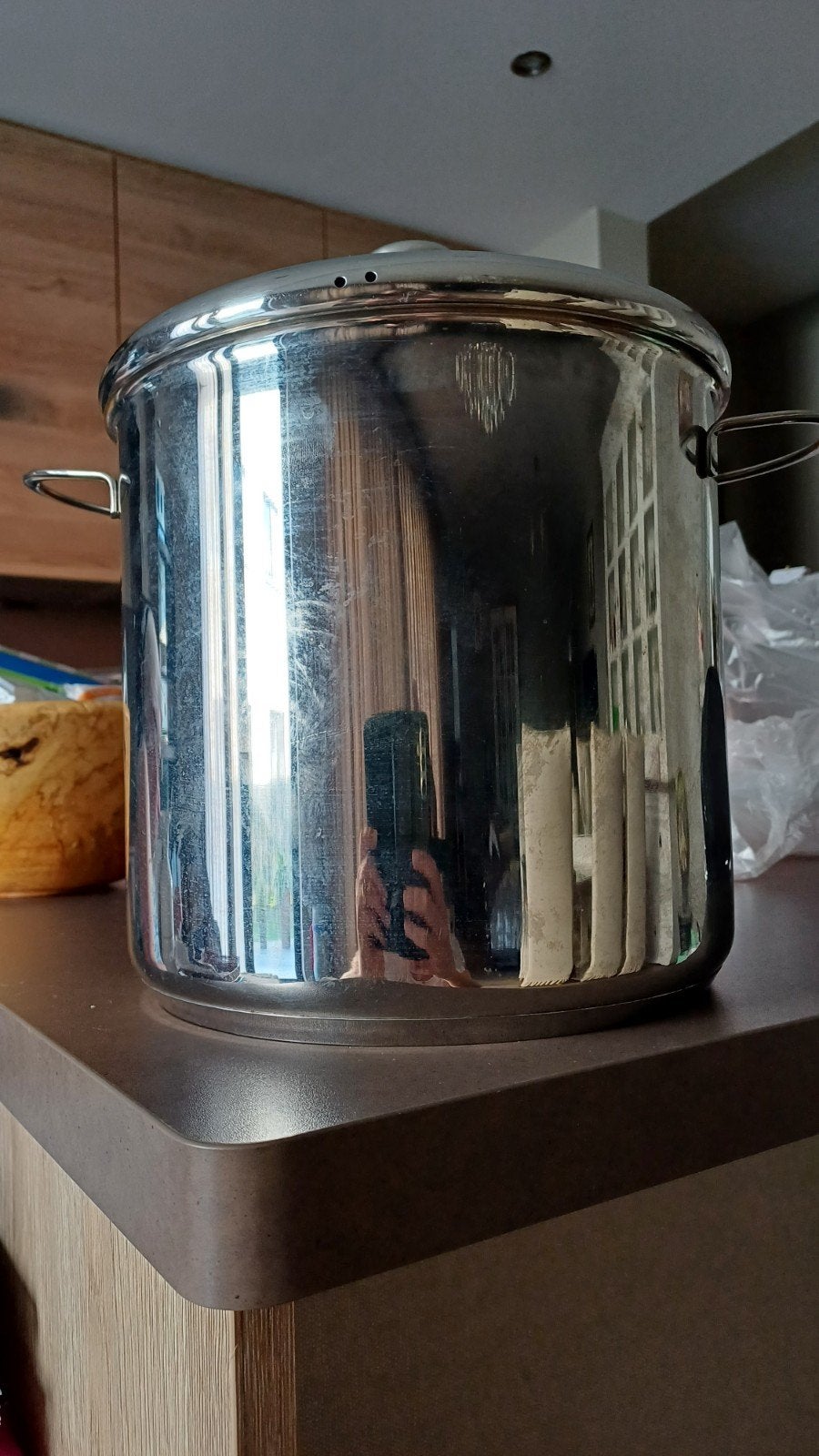 Soepkom, Ophalen, Inox