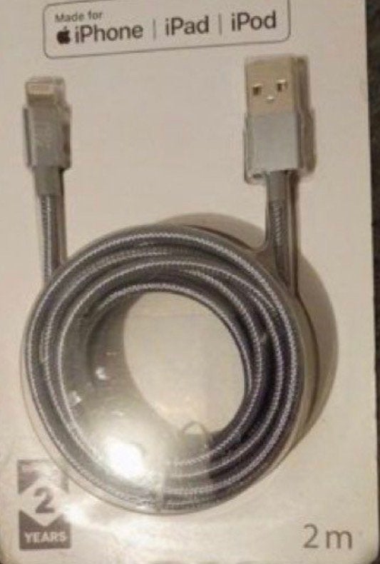 Superbe câble chargeur iPhone/iPad neuf dans son emballage m, Enlèvement, Comme neuf