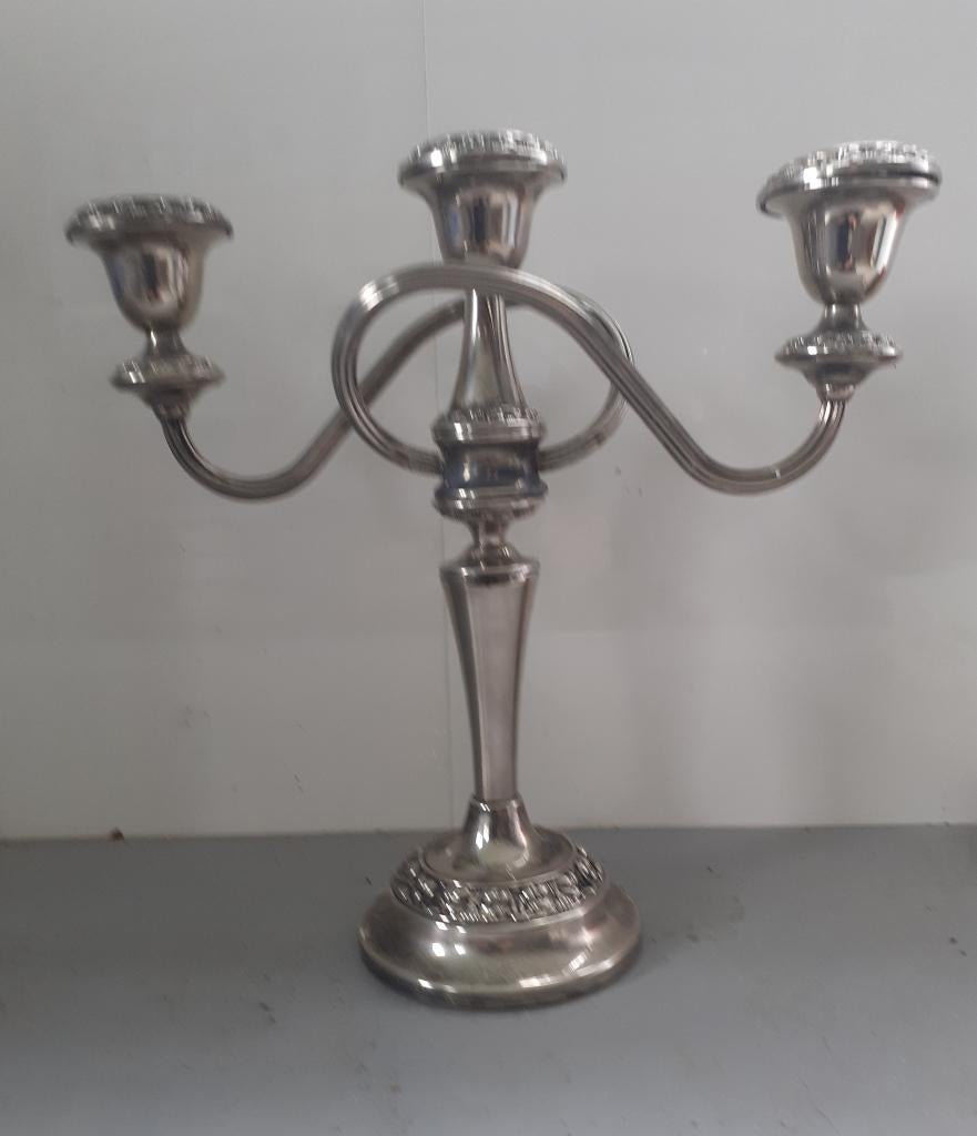 tafel kandelaar, Ophalen, Zo goed als nieuw, Metaal, Minder dan 50 cm