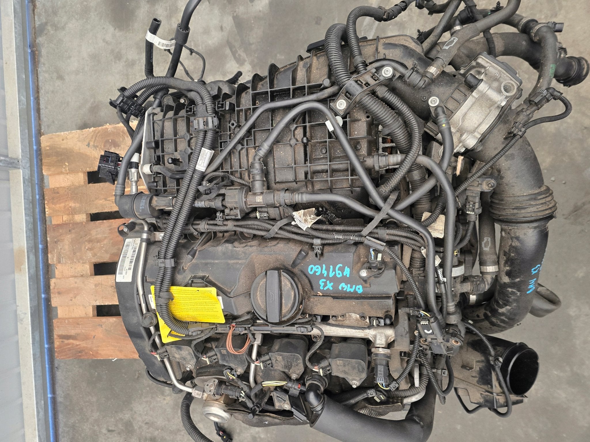 Moteur B46B20B Nu X3 BMW, Envoi, Utilisé, Daihatsu