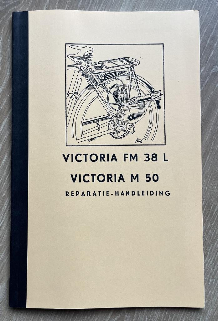 Victoria FM 38 L / M 50 Bromfiets reparatie - handleiding, Fietsen en Brommers, Handleidingen en Instructieboekjes, Nieuw, Verzenden