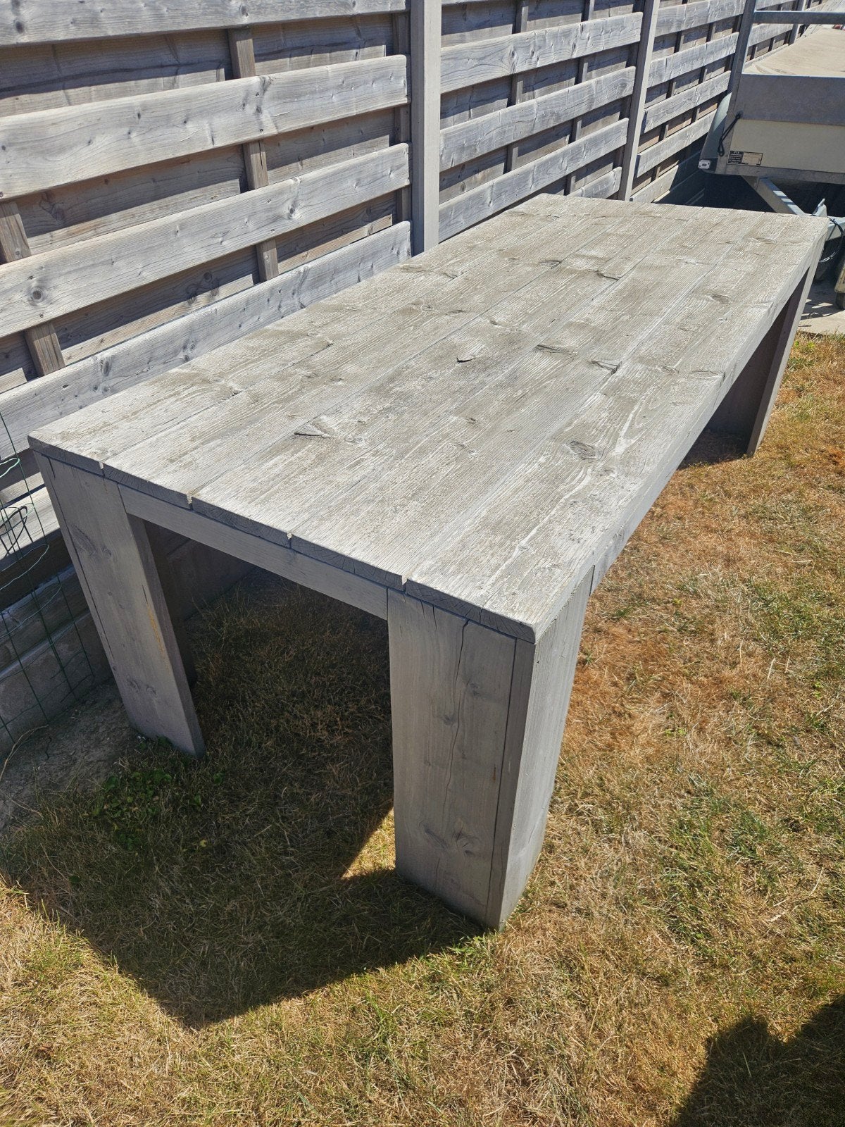 tuintafel steigerhout, Tuin en Terras, Ophalen