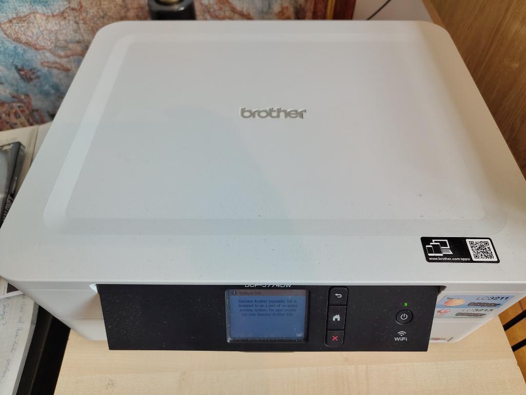 Brother DCP-J774DW (multifunctionele dubbelzijdige printer), Computers en Software, Printers, Gebruikt, All-in-one, Inkjetprinter