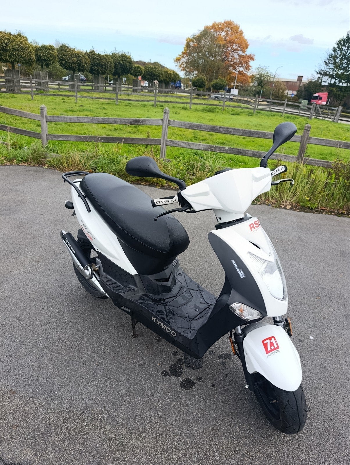 Kymco Agility 50 – Malossi sport-tuning – Slechts 3000km !, Fietsen en Brommers, Ophalen, 50 cc, Klasse B (45 km/u), Zo goed als nieuw