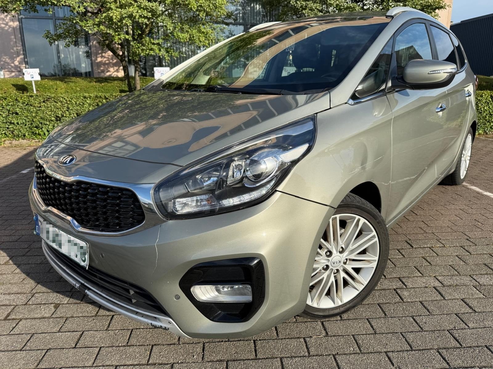Kia Carens 1.7 CRDI DIESEL 7pl eu6b, Autos, Kia, Cuir, Achat, Euro 6, 7 places