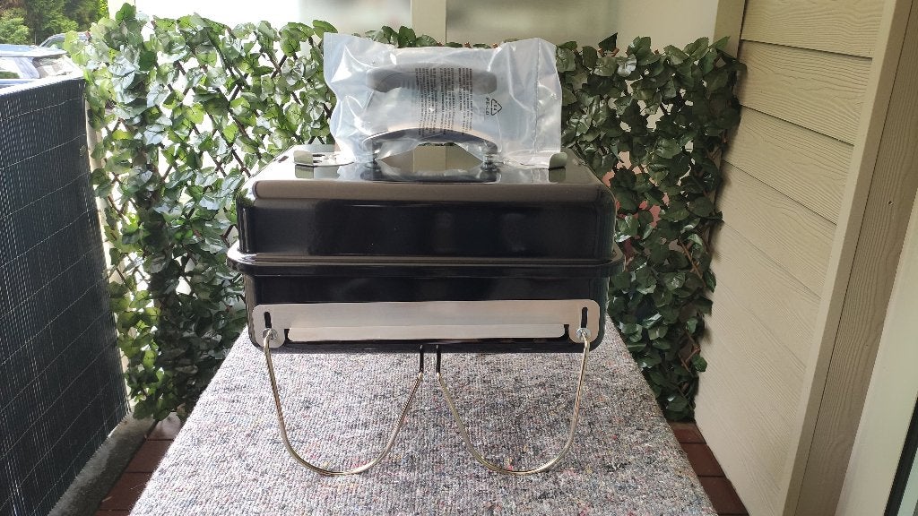 Barbecue au charbon portatif Weber Go Anywhere, Tuin en Terras, Houtskoolbarbecues, Nieuw, Ophalen of Verzenden