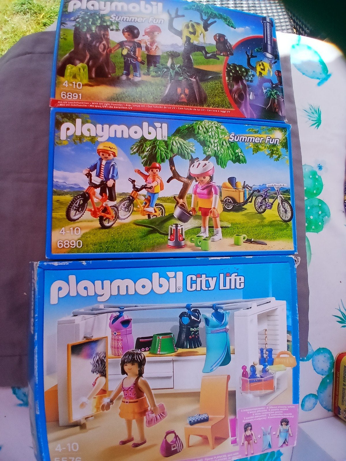 Playmobil 3dozen, Ophalen