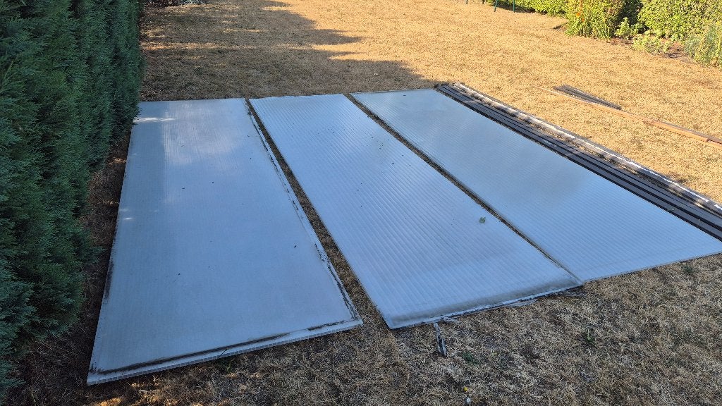 terras Veranda platen, Tuin en Terras, Overkappingen, Ophalen, Gebruikt, Veranda