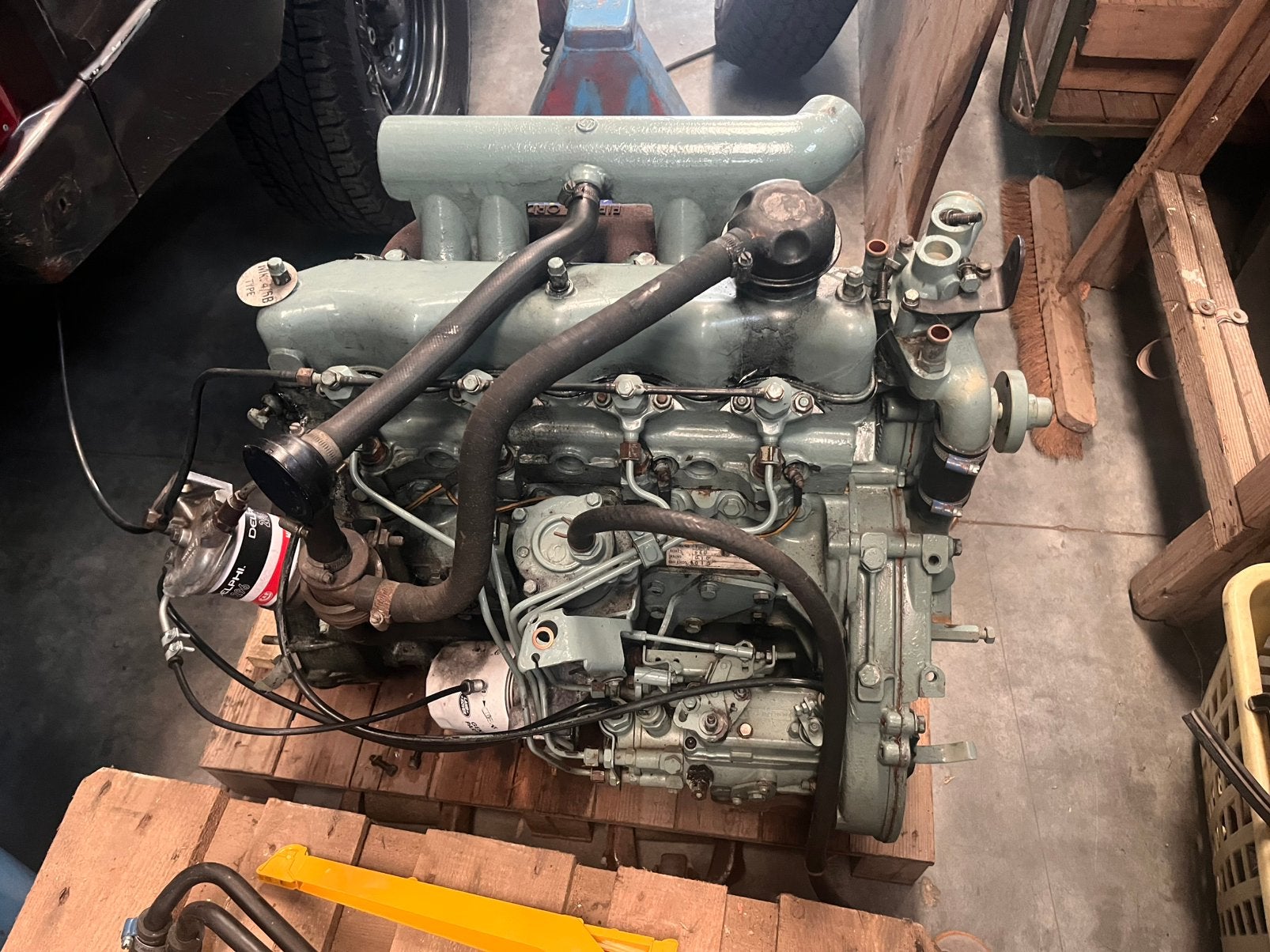 Land Rover 2,5 na diesel motor, Auto-onderdelen, Ophalen, Gebruikt, Rover