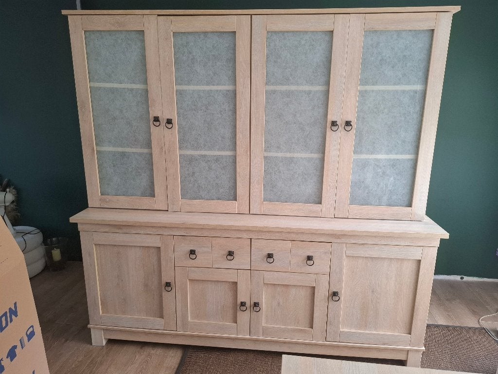 Grote buffetkast - kast eetkamer (+ev. bijpassende tafel), Huis en Inrichting, Kasten | Buffetkasten, Ophalen, Gebruikt, 200 cm of meer