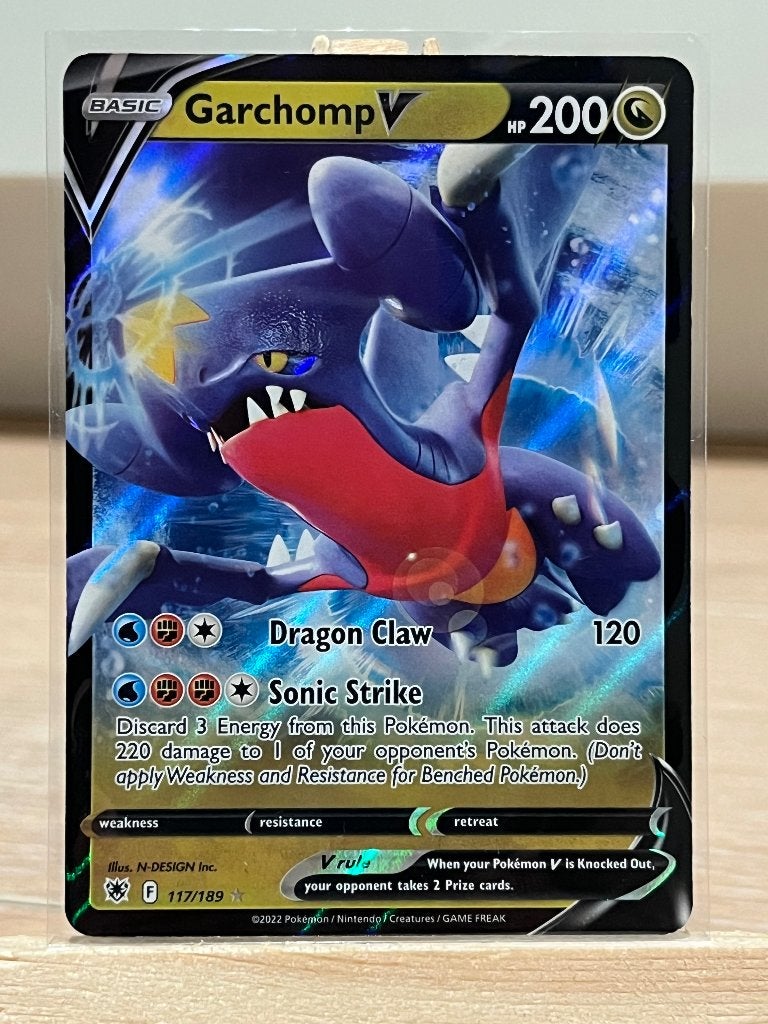 Garchomp V, Enlèvement ou Envoi, Comme neuf, Cartes en vrac