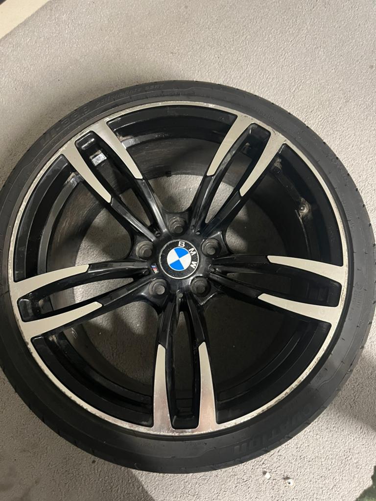 BMW 19 inch velgen met banden – complete set, Enlèvement, Comme neuf