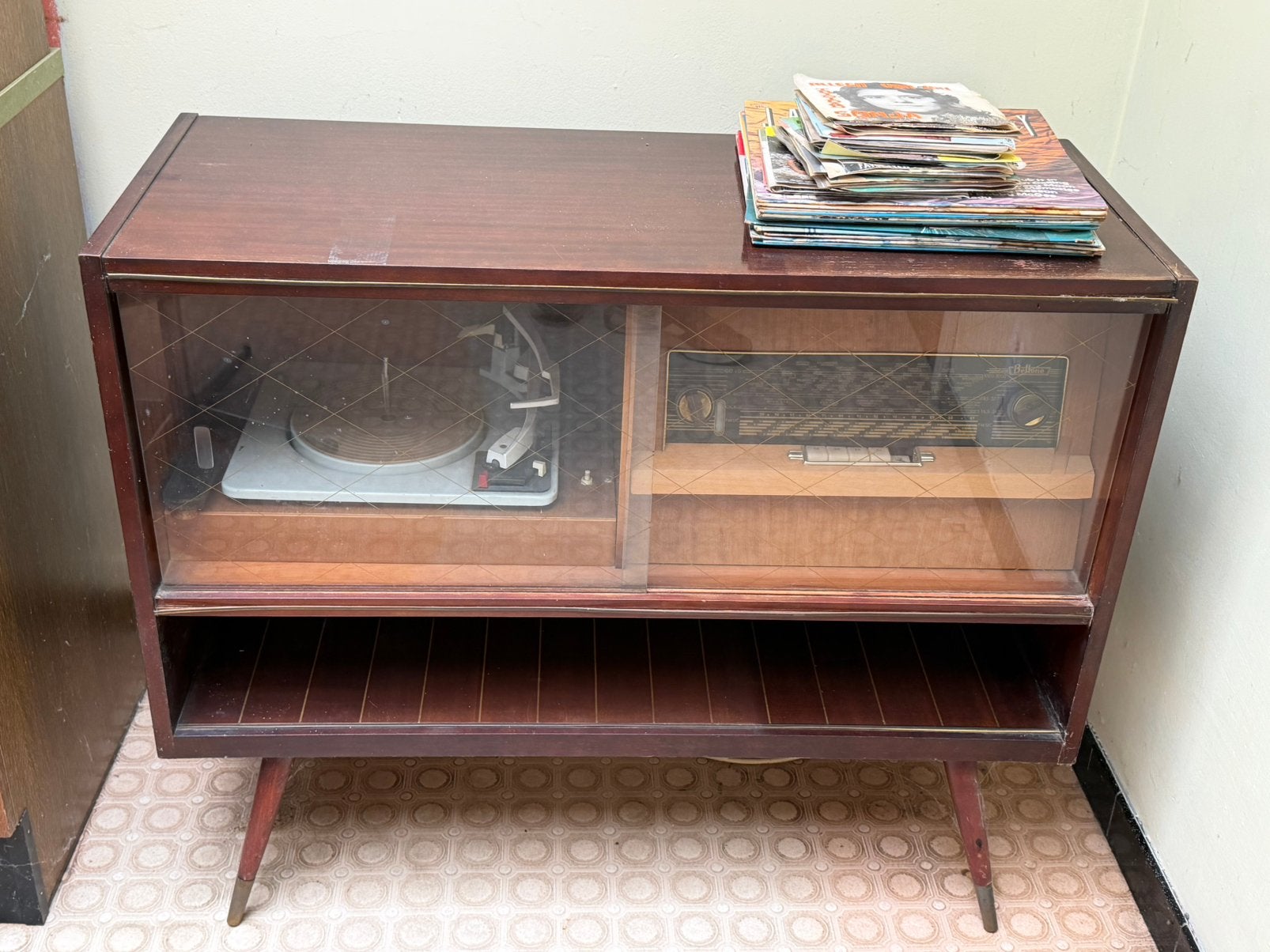 Vintage platenspeler, Ophalen, Gebruikt