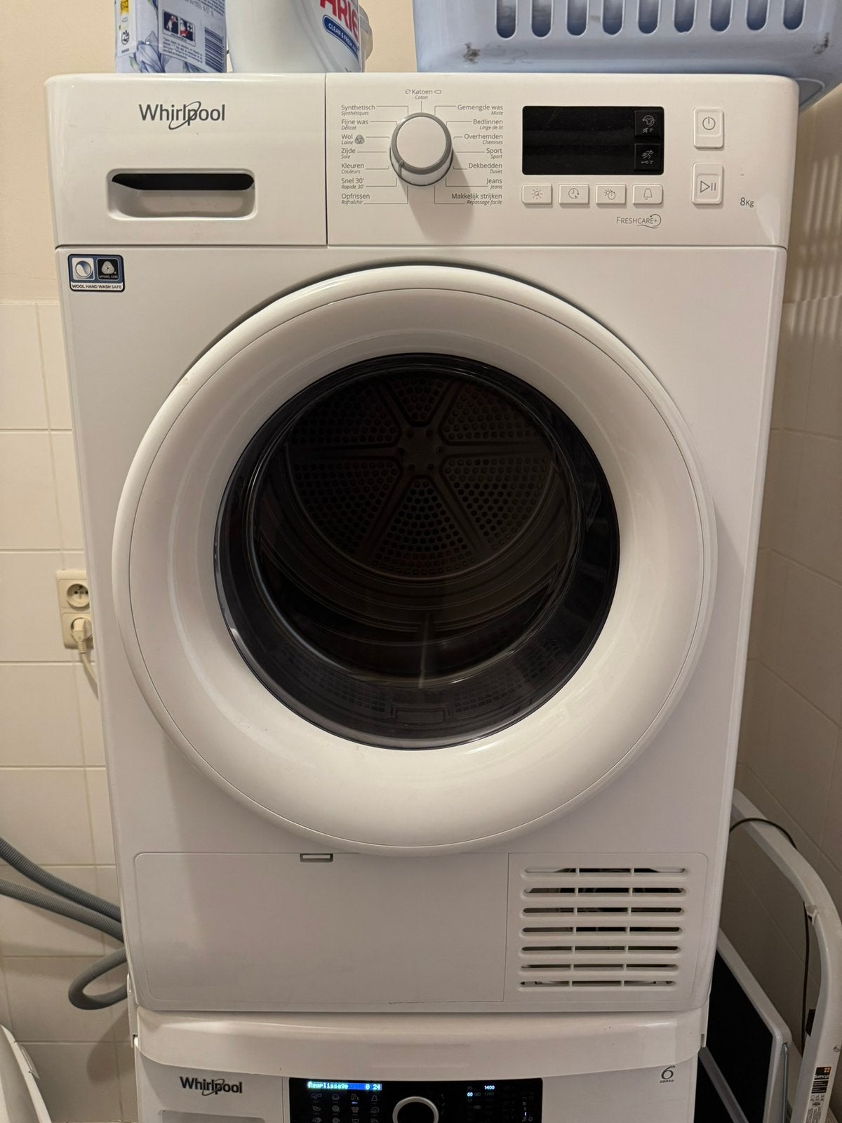 Sèche-linge Whirlpool Freshcare, Electroménager, Chargeur frontal, Enlèvement, Utilisé, À condensation