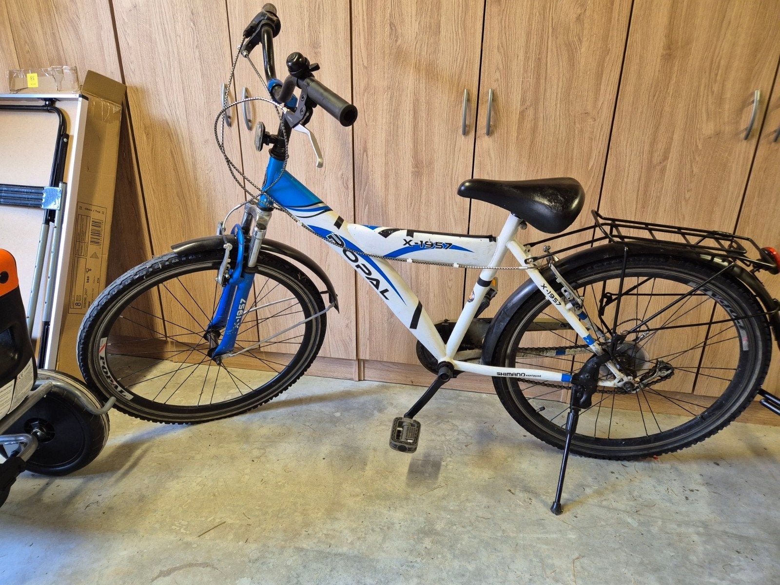Vélo pour garçon, Enlèvement