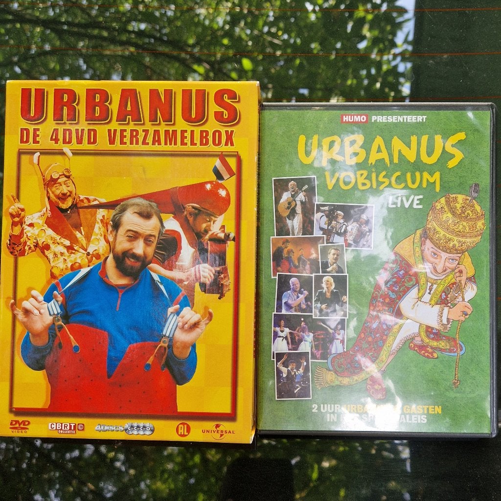 Urbanus | Verzamelbox + Vobiscum Live  + Het Beste - 6 DVD, Cd's en Dvd's, Ophalen