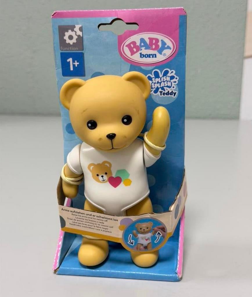 BABY BORN - Jouet de bain bébé Splish Splash Teddy NOUVEAU, Enlèvement ou Envoi, Neuf