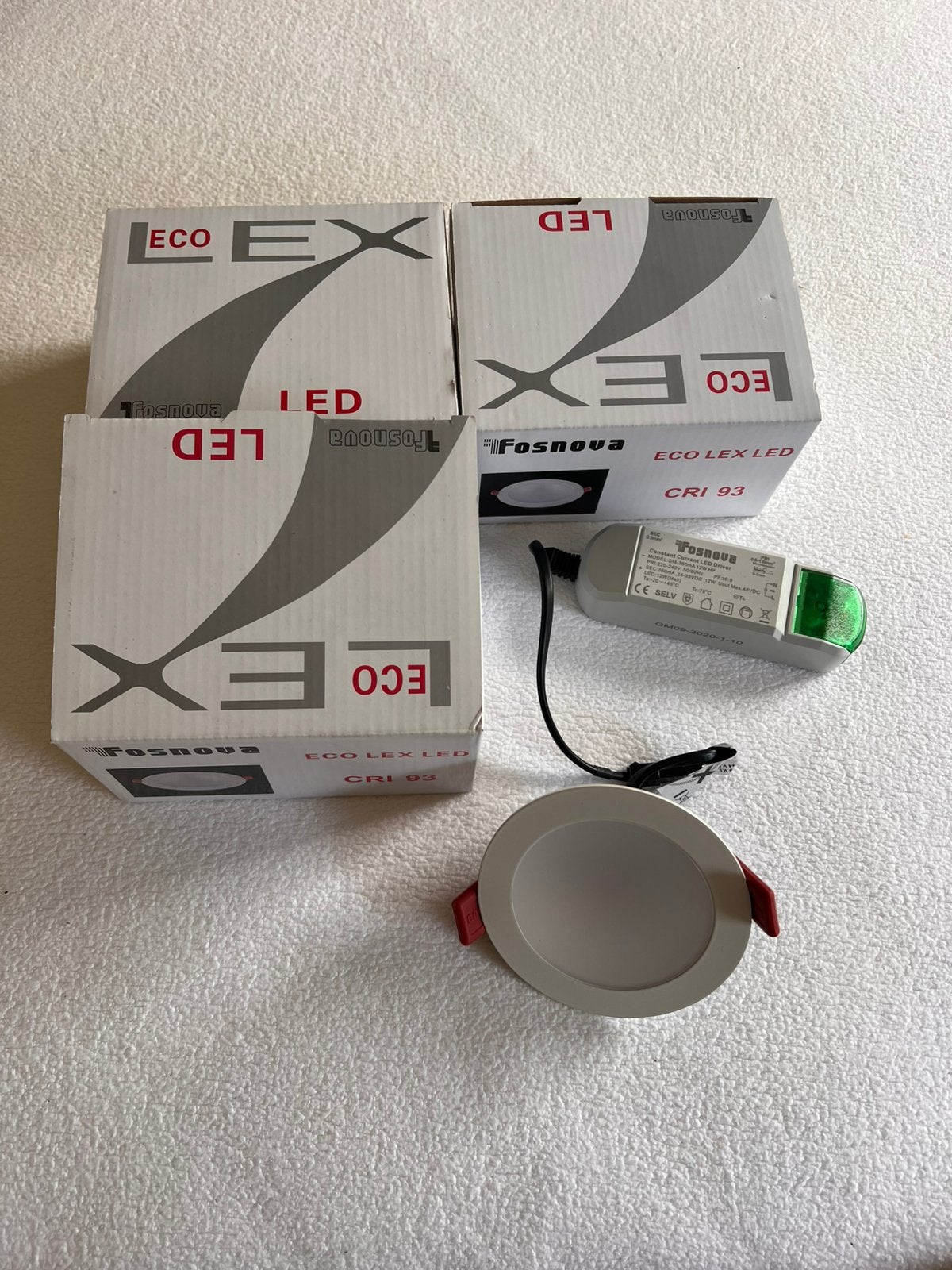 Fosnova eco lex led, Maison & Meubles, Lampes | Spots, Enlèvement ou Envoi, Comme neuf, LED