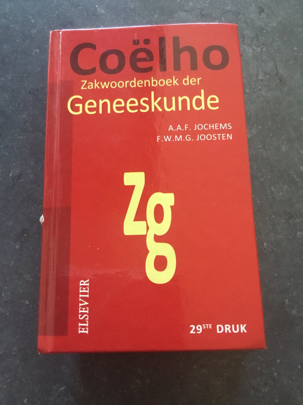 Coëlho Zakwoordenboek der Geneeskunde, Boeken, Ophalen, Zo goed als nieuw