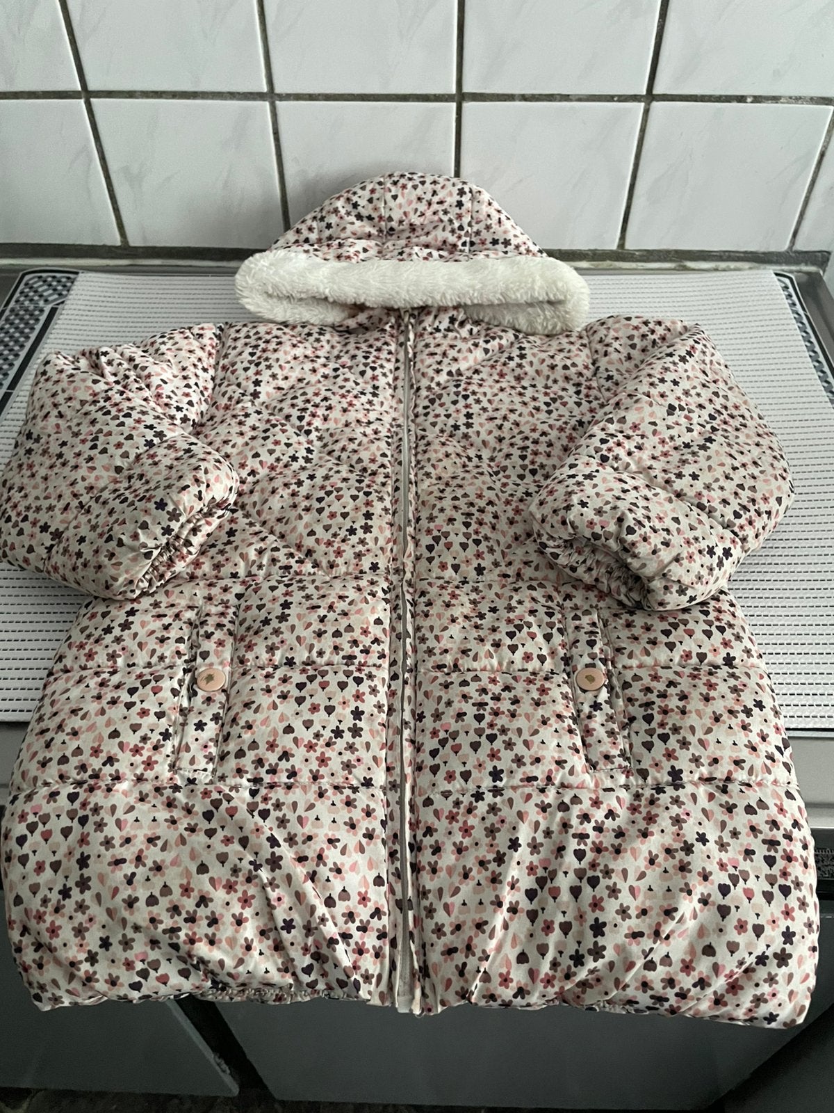 Manteau filles, Kinderen en Baby's, Ophalen, Zo goed als nieuw