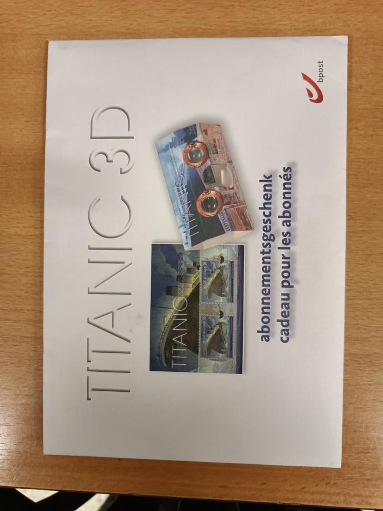 Carte Titanic 3D complète, Enlèvement ou Envoi