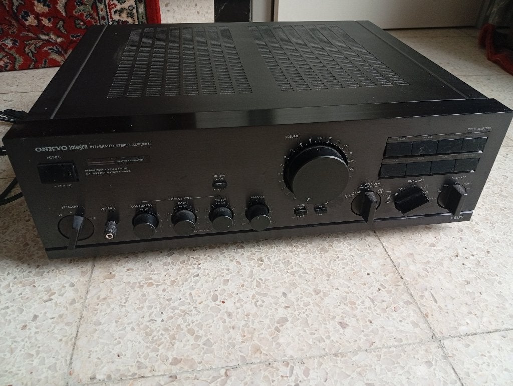 onkyo 8170, Audio, Tv en Foto, Versterkers en Ontvangers, Gebruikt, Ophalen of Verzenden, 60 tot 120 watt, Stereo