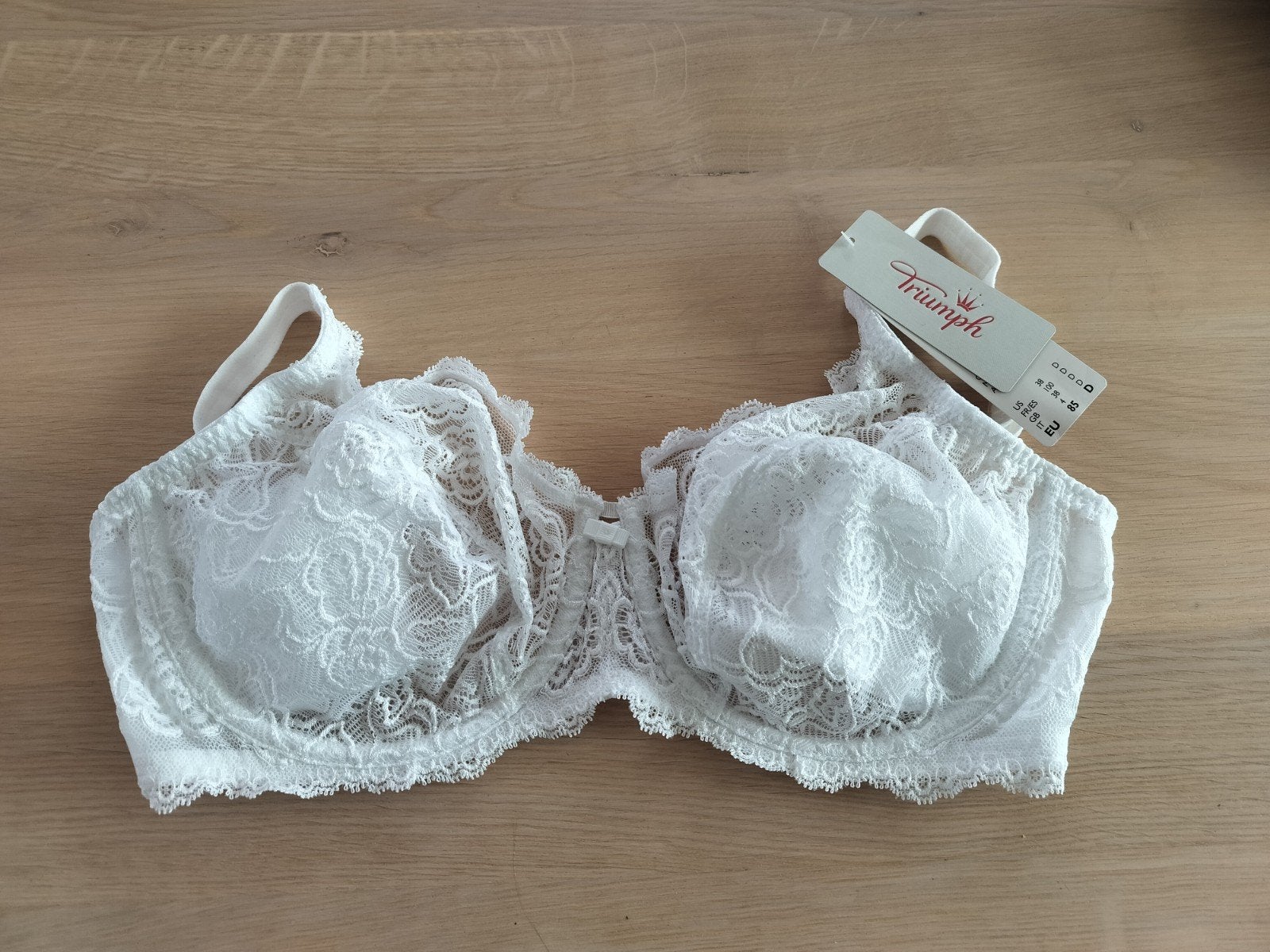 Nieuwe witte BH - Triumph - 85 D, Kleding | Dames, Triumph, Ophalen, Wit, BH
