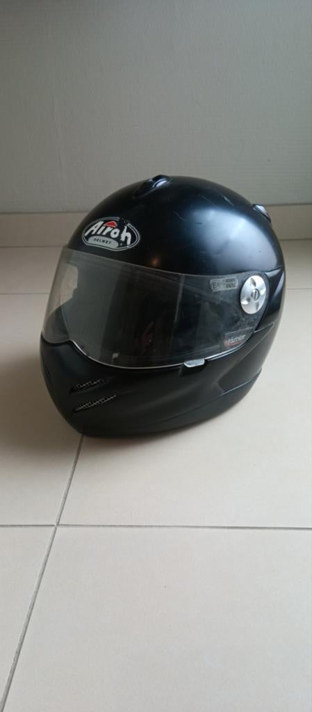 Motorhelm Smal mat zwart, Motoren, Ophalen