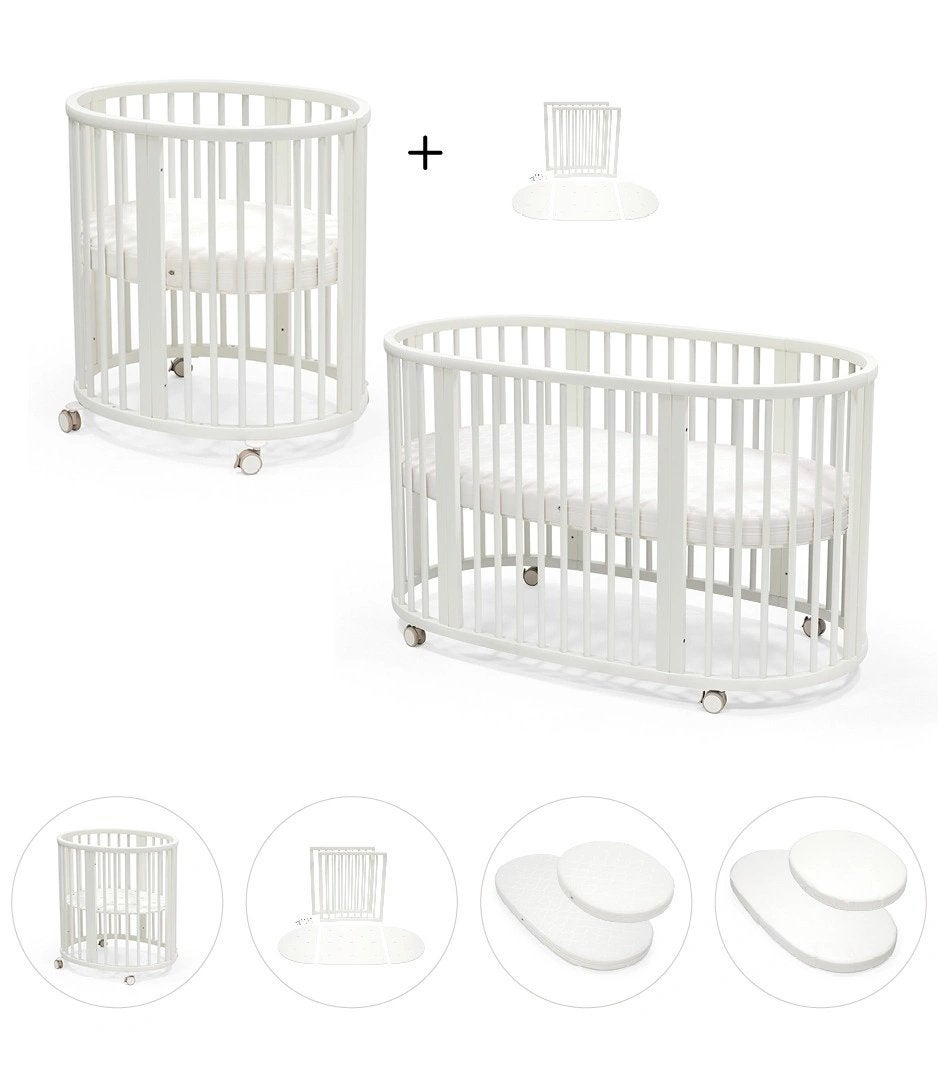 Stokke Sleepi Mini + extension pour berceau, Enlèvement, Utilisé, Lit
