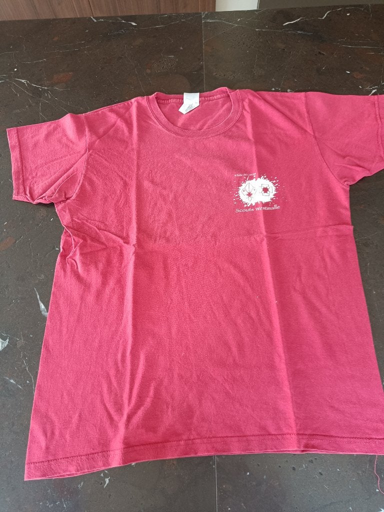 Scouts t shirt Westmalle maat M, Ophalen, Gebruikt