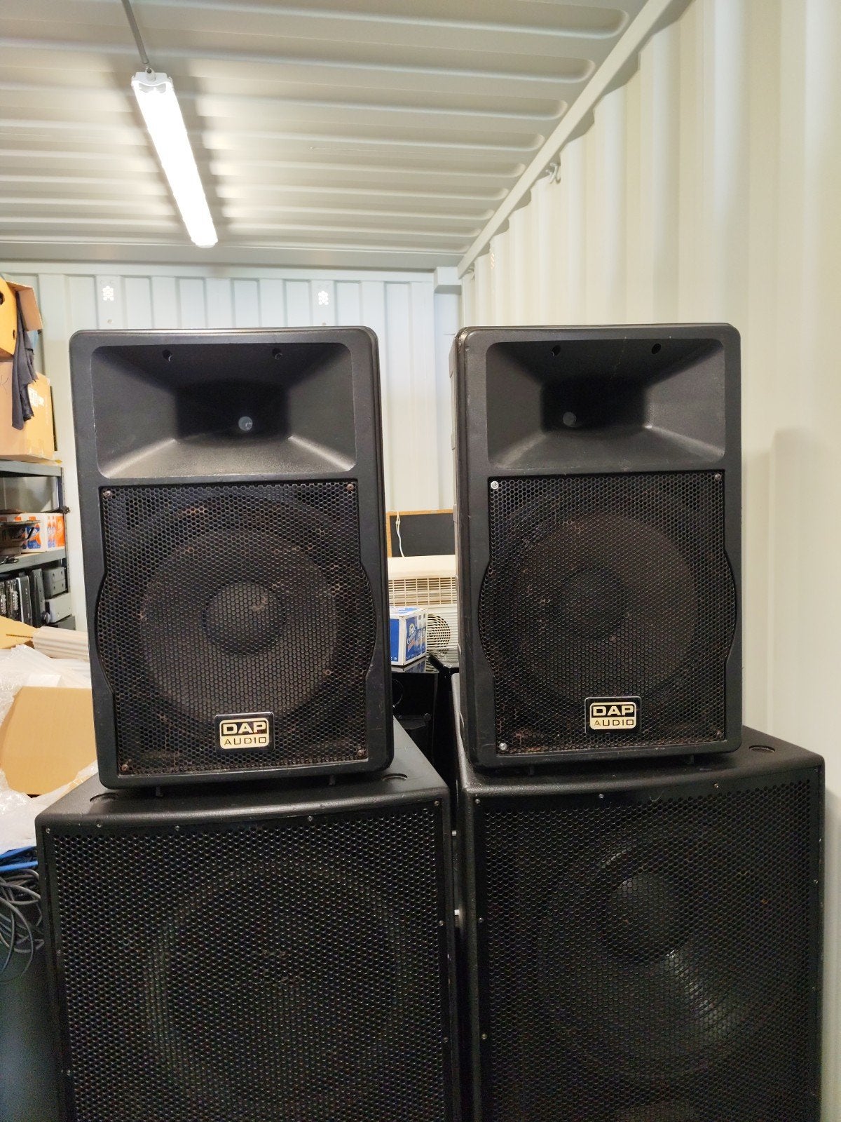 DAP K115A Actieve Luidsprekers - Pure Power!, Overige merken, Gebruikt, Ophalen of Verzenden, 120 watt of meer