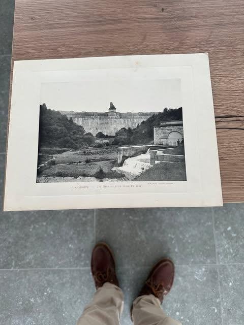 photo P. Jumpertz La Gileppe le barrage, Ophalen of Verzenden, Overige typen