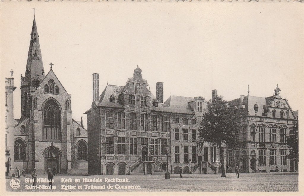Sint-Niklaas-Waas, Enlèvement ou Envoi, 1940 à 1960, Non affranchie, Flandre Orientale