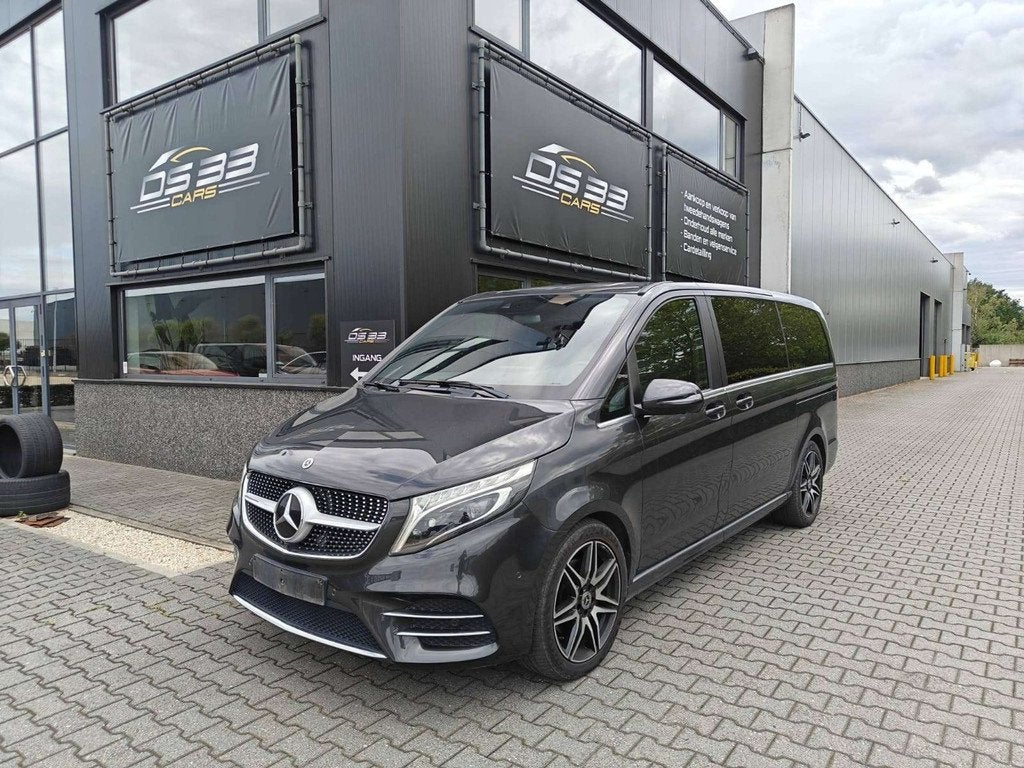 Mercedes-Benz V-Klasse 300 d AMG 5-zit/LED/Warm+koud Leder/3, Cuir, Argent ou Gris, Entreprise, 5 portes