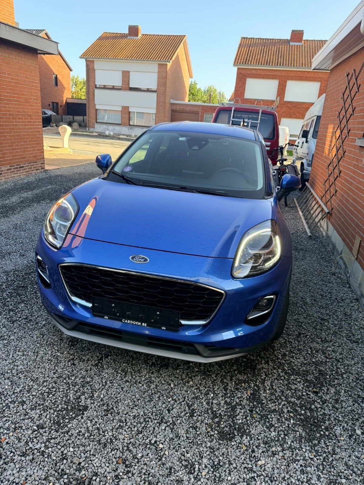Ford Puma hybride 2022, Auto's, Puma, Blauw, Handgeschakeld, 5 deurs