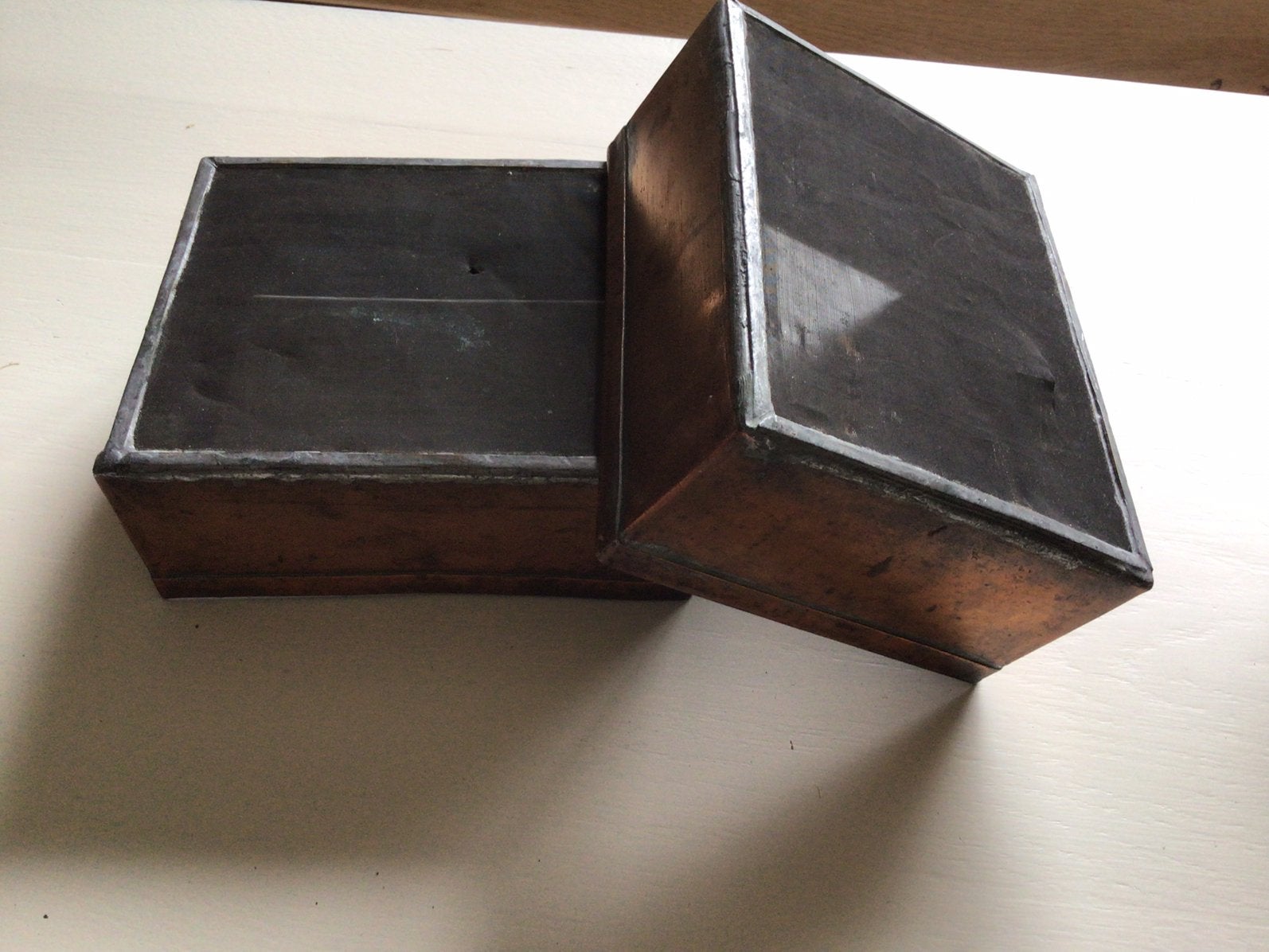 2 zeefjes koper, Ophalen of Verzenden