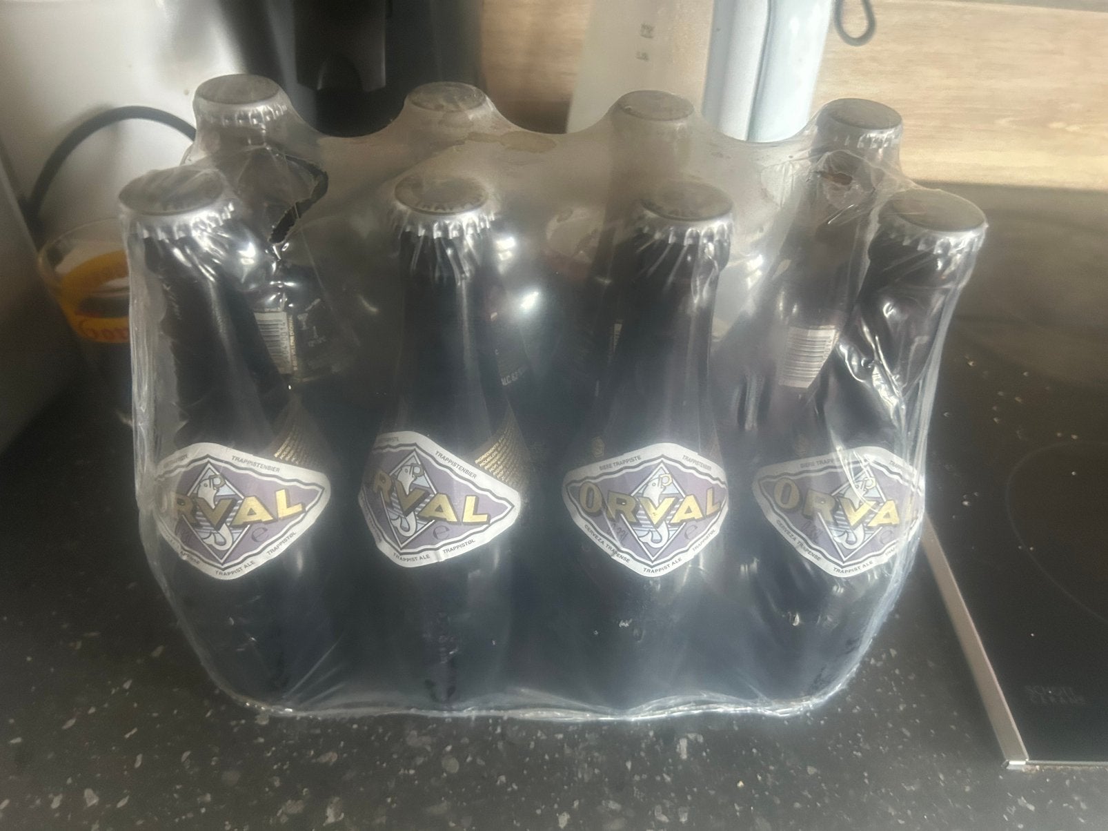 8 flesjes orval van 2012, Verzamelen, Ophalen, Gebruikt, Flesje(s), Overige merken