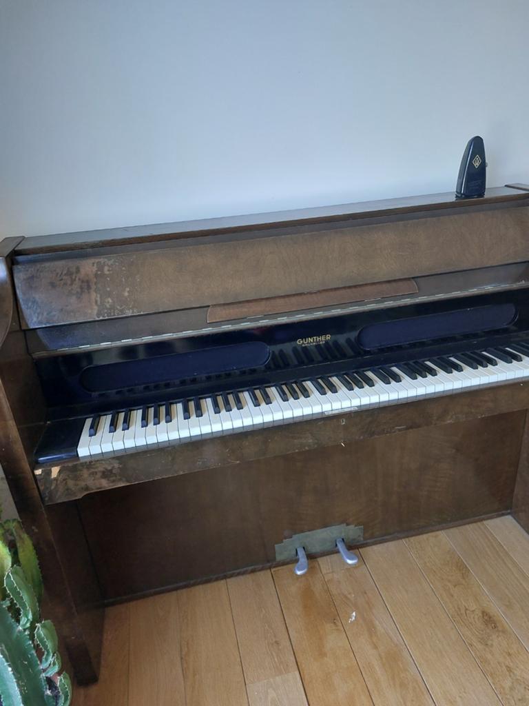 Piano Gunther Bruxelles, Musique & Instruments, Enlèvement, Piano