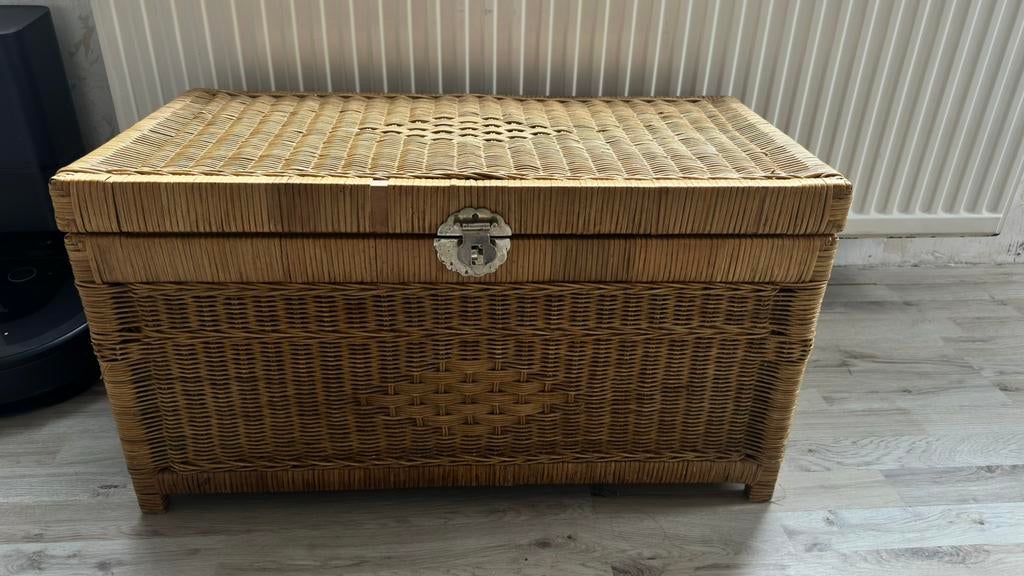 Rotan kist, Huis en Inrichting, Ophalen, Zo goed als nieuw