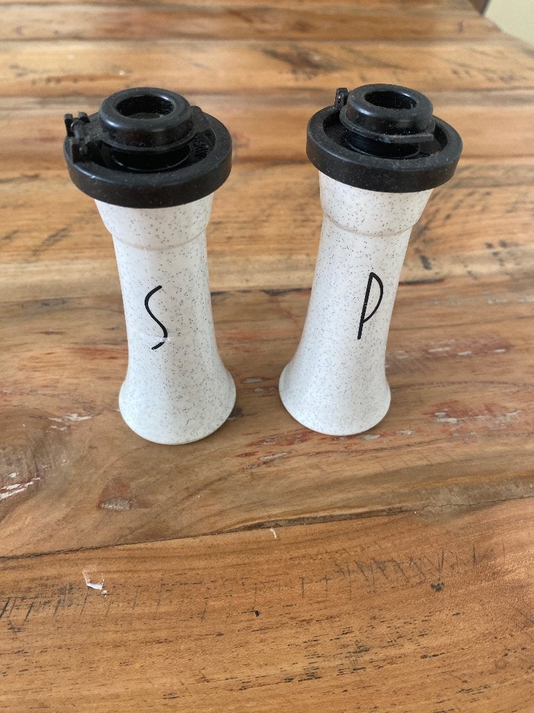 Tupperware peper en zout setje, Enlèvement ou Envoi