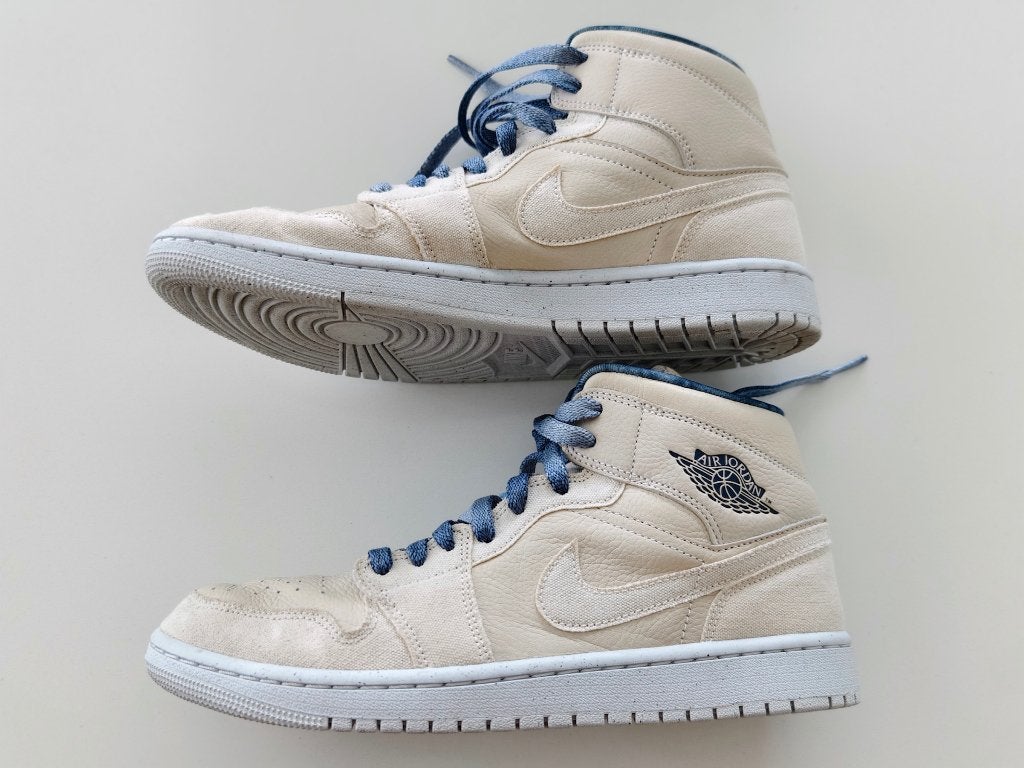 Nike Air Jordan 1 Mid SE 'Sanddrift' - Maat 42, Enlèvement ou Envoi, Sneakers et Baskets, Comme neuf, Jordan
