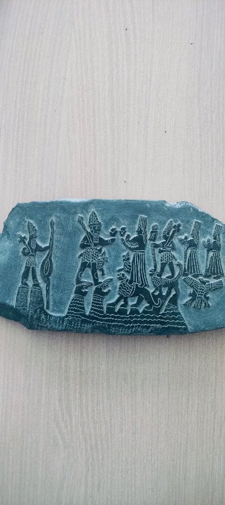 Stenen tablet uit Mesopotanish rijk, Ophalen, Nieuw, Mens