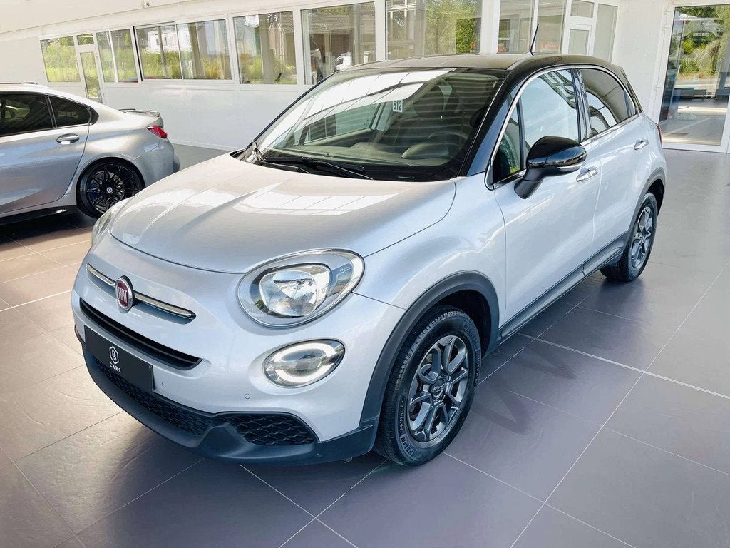 Fiat 500X 1.3i * GARANTIE + SEMI CUIR + GPS * (bj 2020), Auto's, Automaat, USB, Gebruikt, 4 cilinders