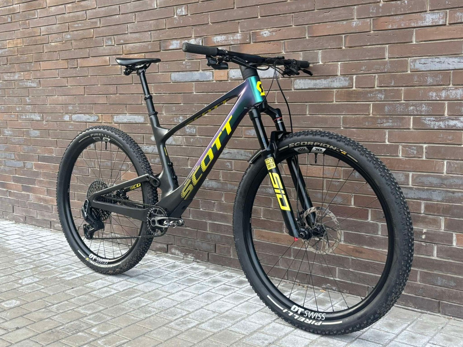 Scott Spark World cup 2024 taille L, Fietsen en Brommers, Fietsen | Mountainbikes en ATB, Ophalen